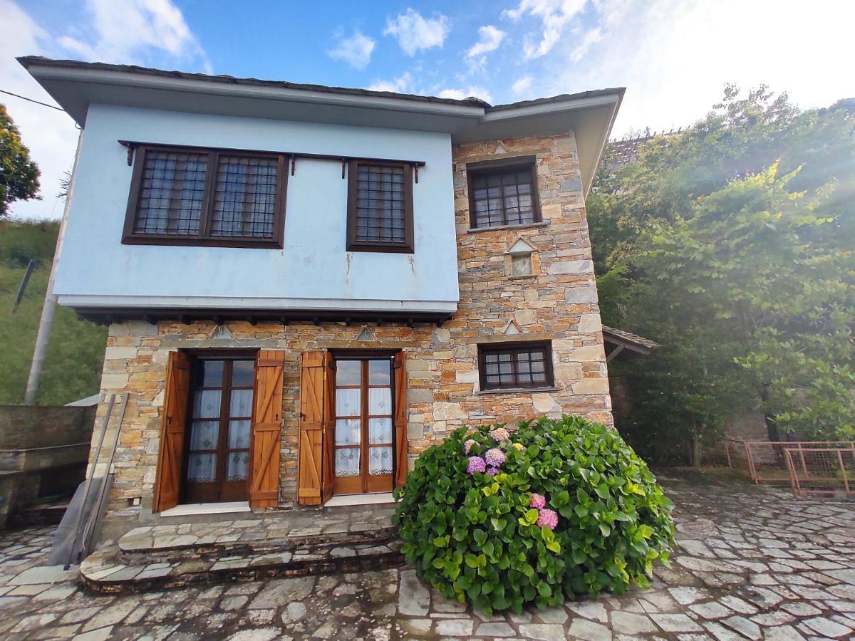Cozy Blue Stone House With A Great Sea View. Vila Tsagarada Exterior foto