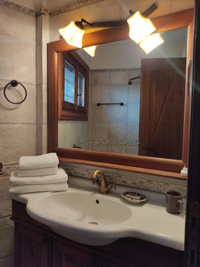 Cozy Blue Stone House With A Great Sea View. Vila Tsagarada Exterior foto