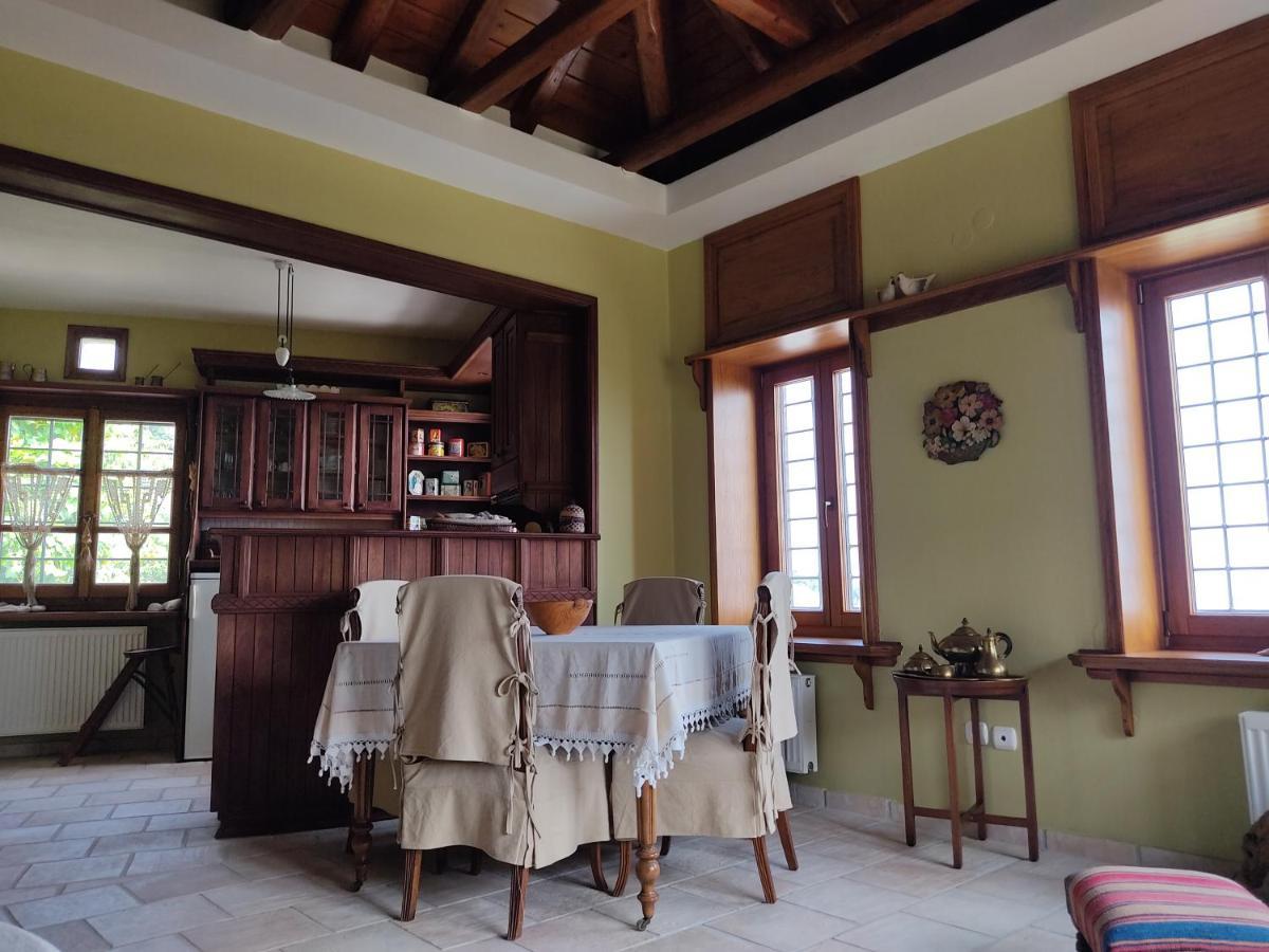 Cozy Blue Stone House With A Great Sea View. Vila Tsagarada Exterior foto